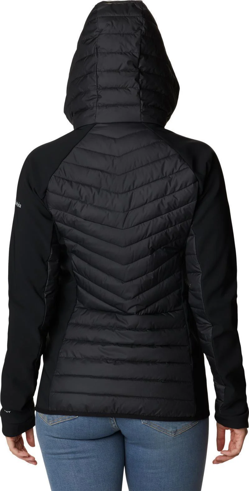 Powder Lite Hybrid Hooded Jacket - Womens - Image 8