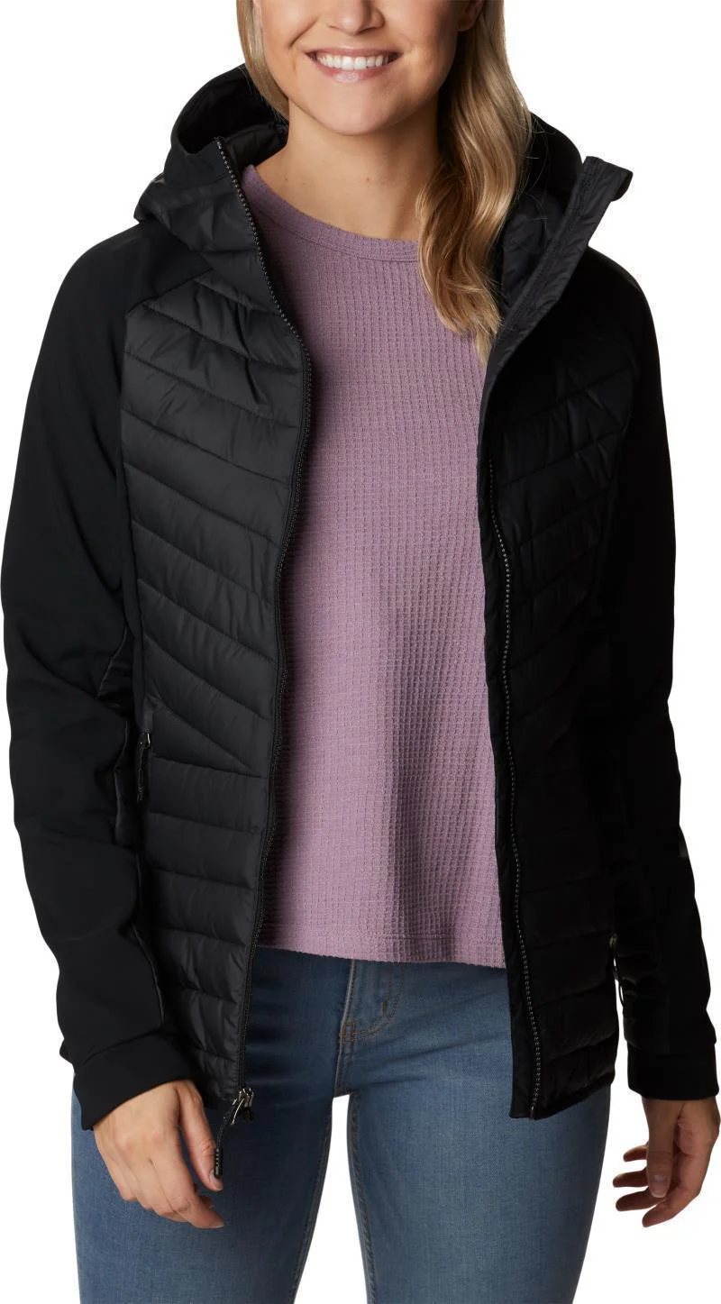 Powder Lite Hybrid Hooded Jacket - Womens - Image 9
