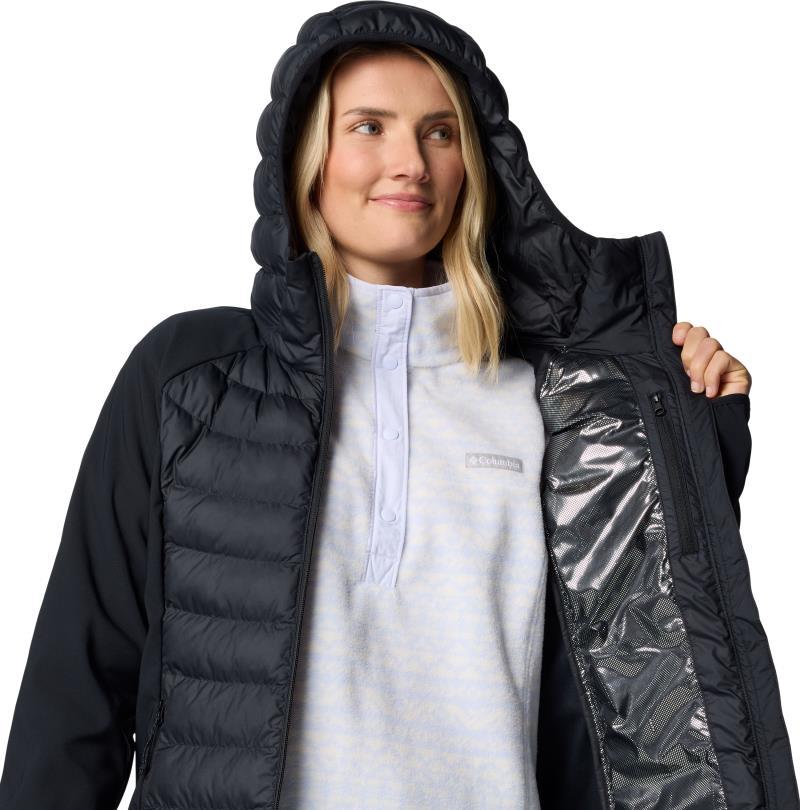 Powder Lite II Hybrid Hooded Jacket - Womens - Image 11