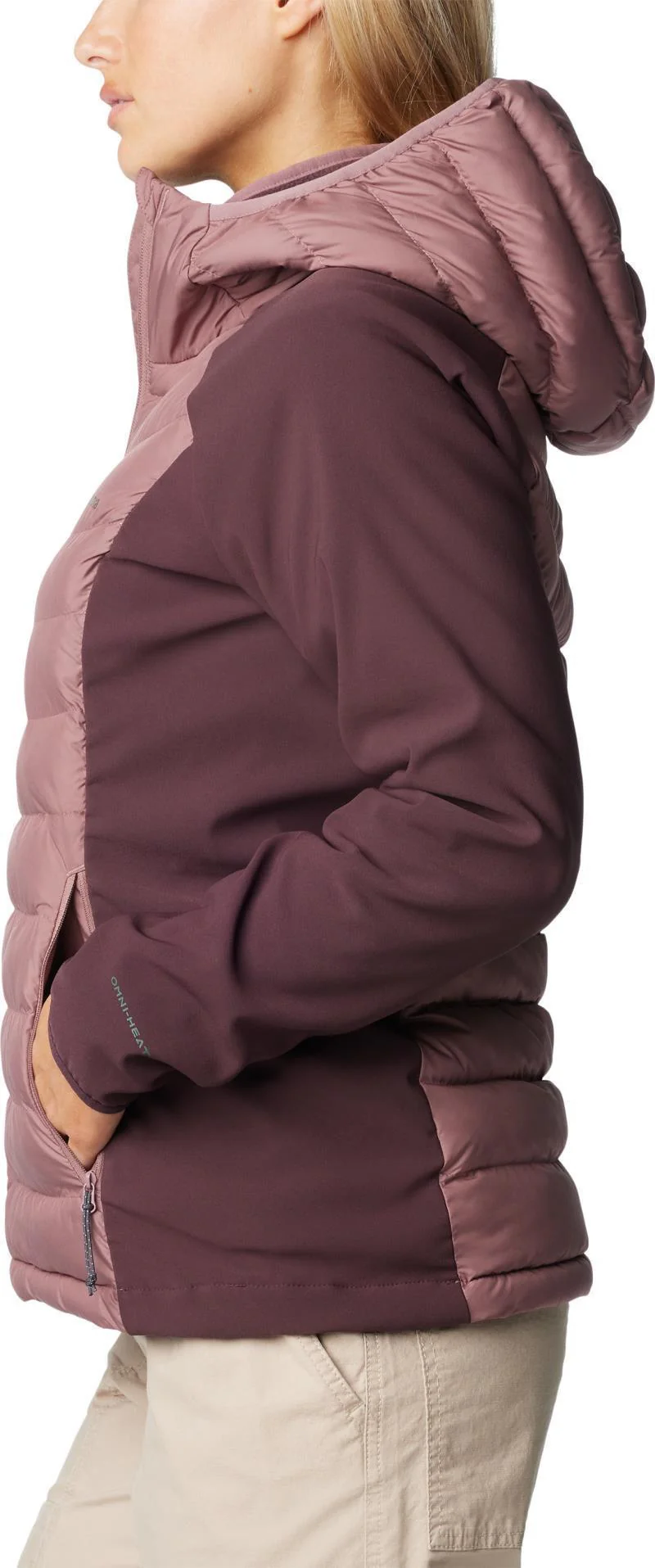 Powder Lite II Hybrid Hooded Jacket - Womens - Image 2