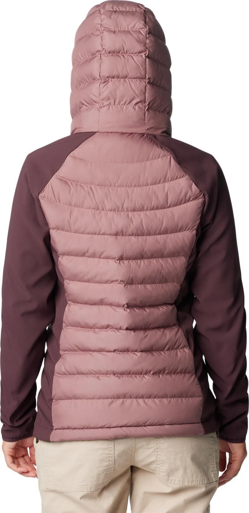 Powder Lite II Hybrid Hooded Jacket - Womens - Image 3