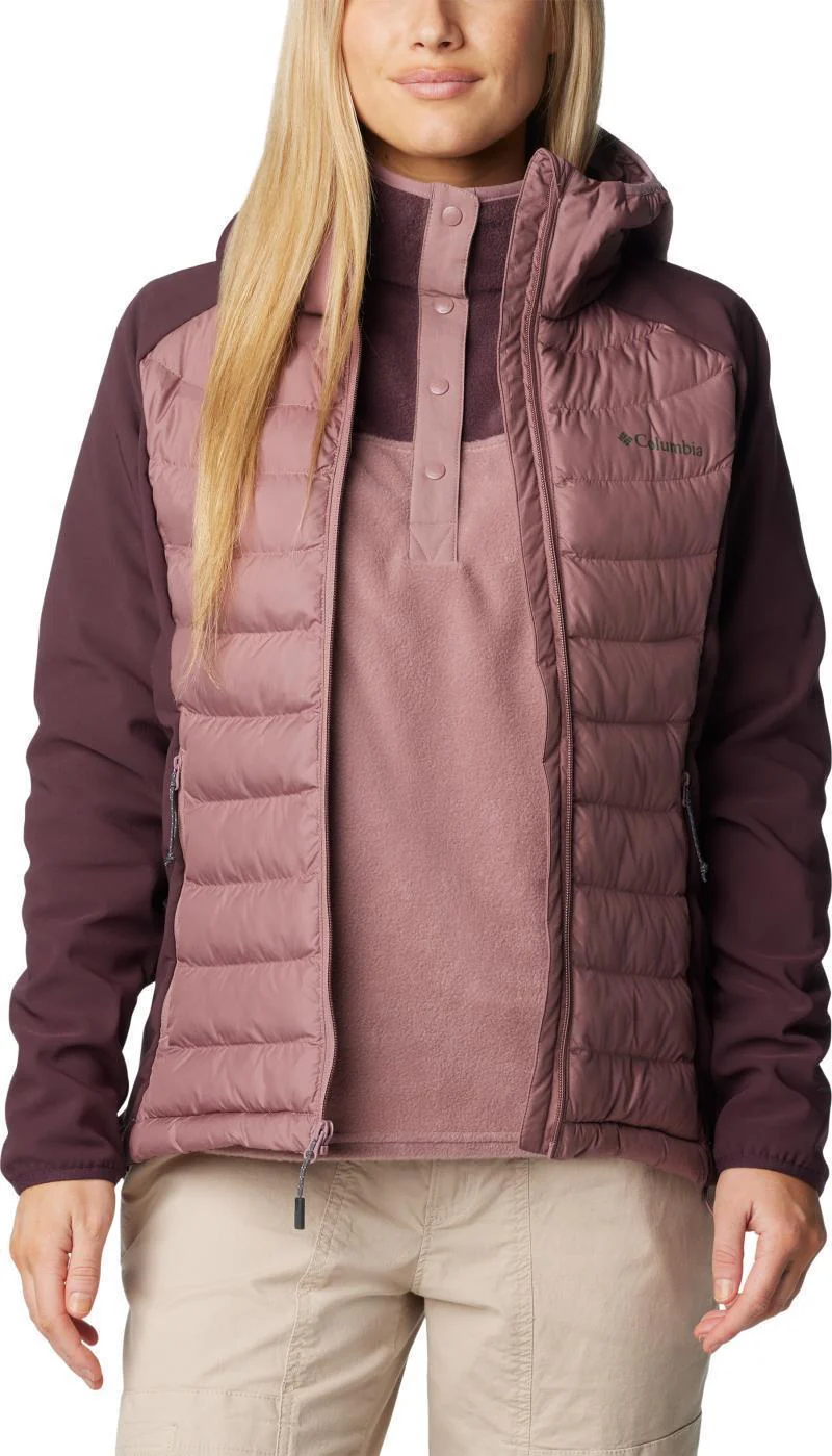 Powder Lite II Hybrid Hooded Jacket - Womens - Image 5