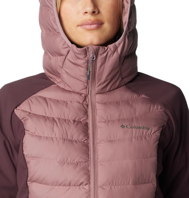 Powder Lite II Hybrid Hooded Jacket - Womens - Image 6