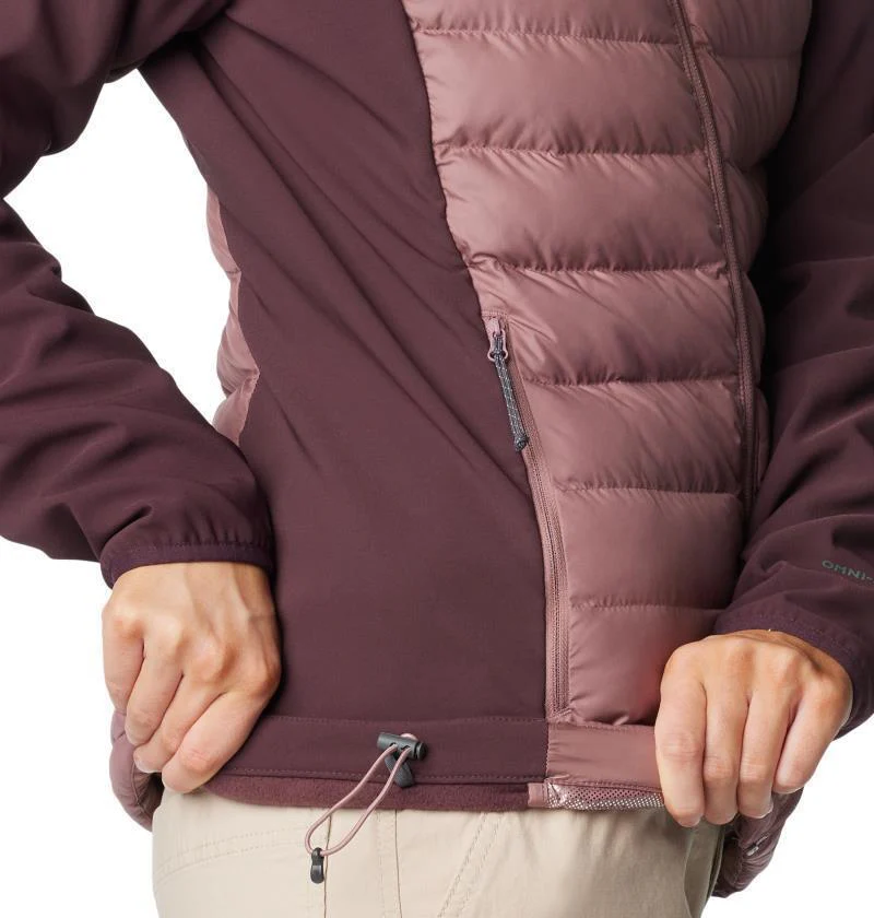 Powder Lite II Hybrid Hooded Jacket - Womens - Image 7