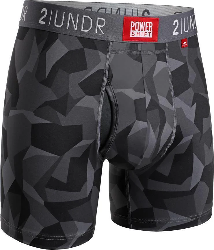 Power Shift Boxer Brief, 6" Inseam - Camo - Mens - Image 2