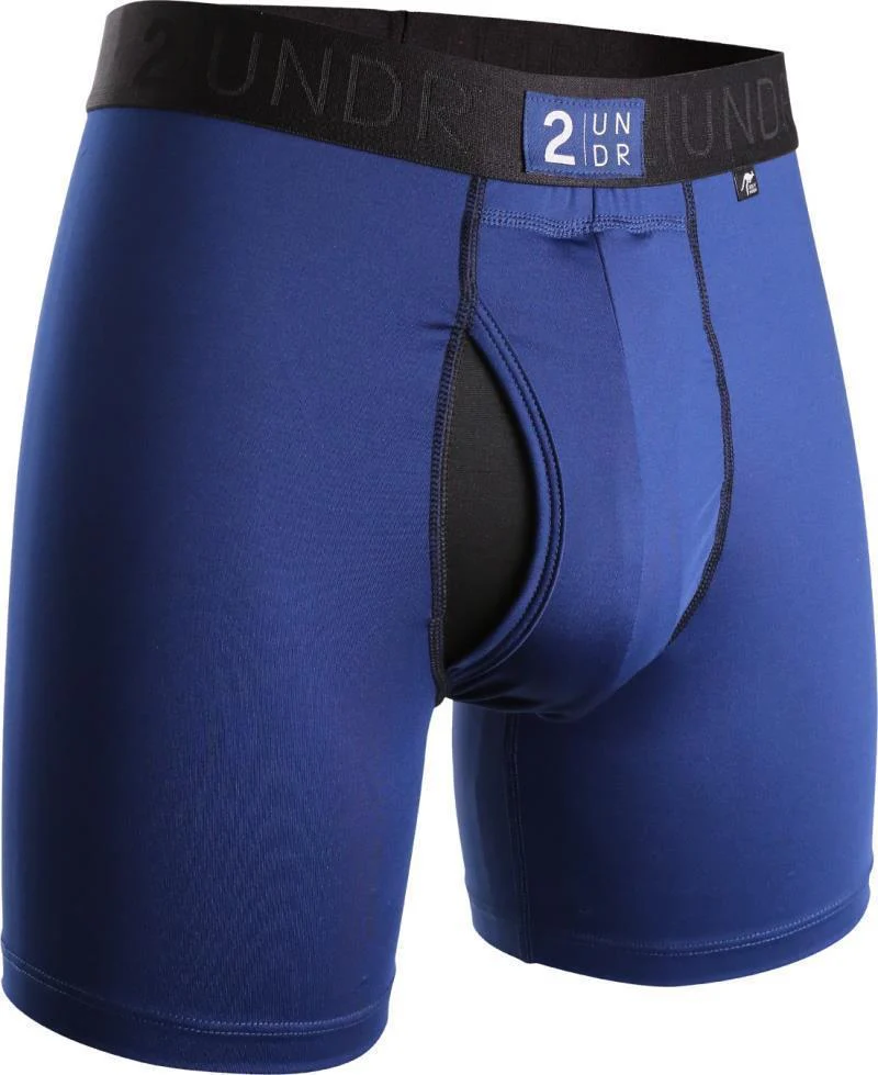 Power Shift Boxer Briefs, 6" Inseam - Solid - 4XL-5XL - Mens - Image 7