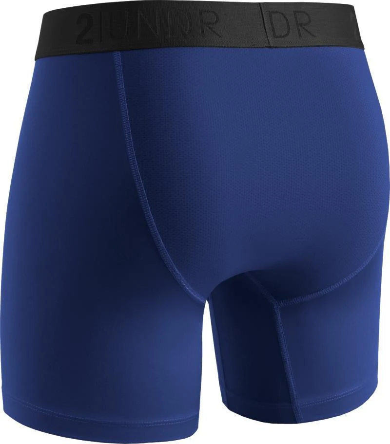 Power Shift Boxer Briefs, 6" Inseam - Solid - 4XL-5XL - Mens - Image 8