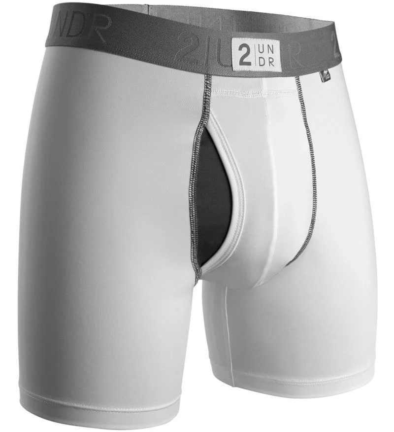 Power Shift Boxer Briefs, 6" Inseam - Solid - Mens - Image 7