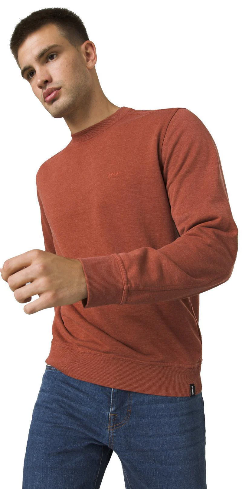 prAna Vintage Terry Crew - Standard - Mens - Image 2