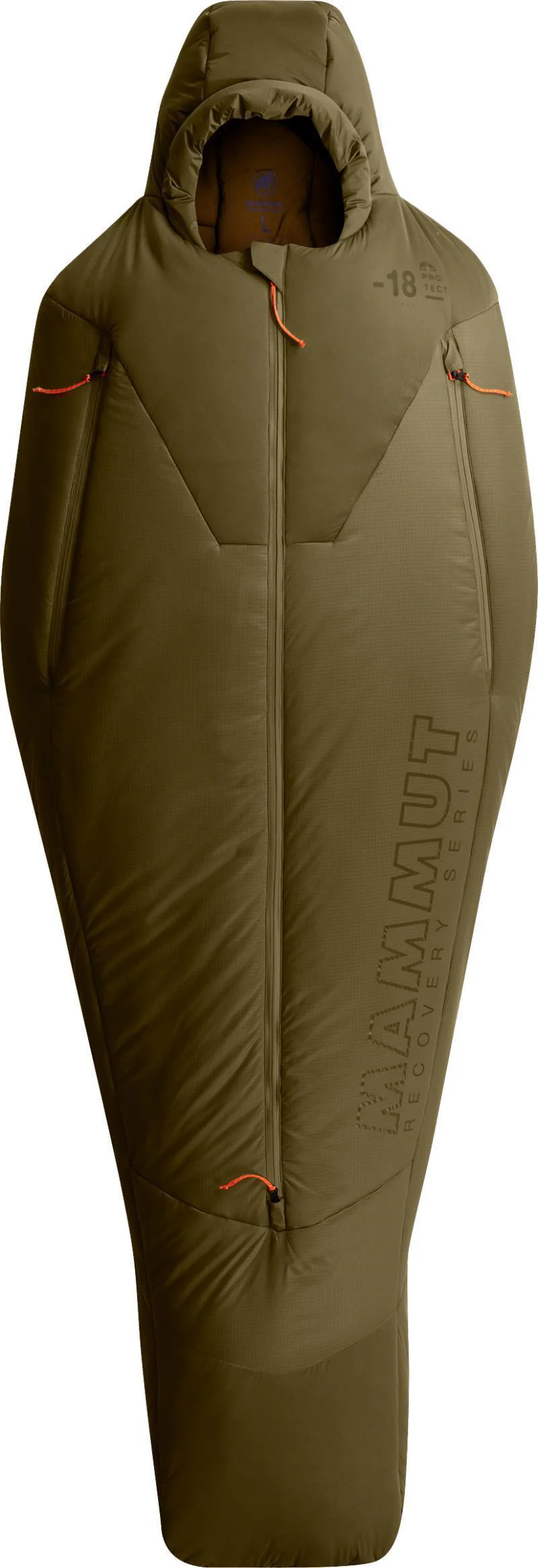 Protect Fiber Bag, -18C / -1F, L - Olive - Mens
