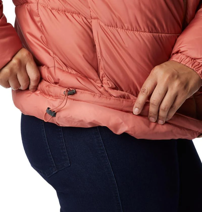Puffect Color Blocked Jacket - Plus - Womens - Image 14