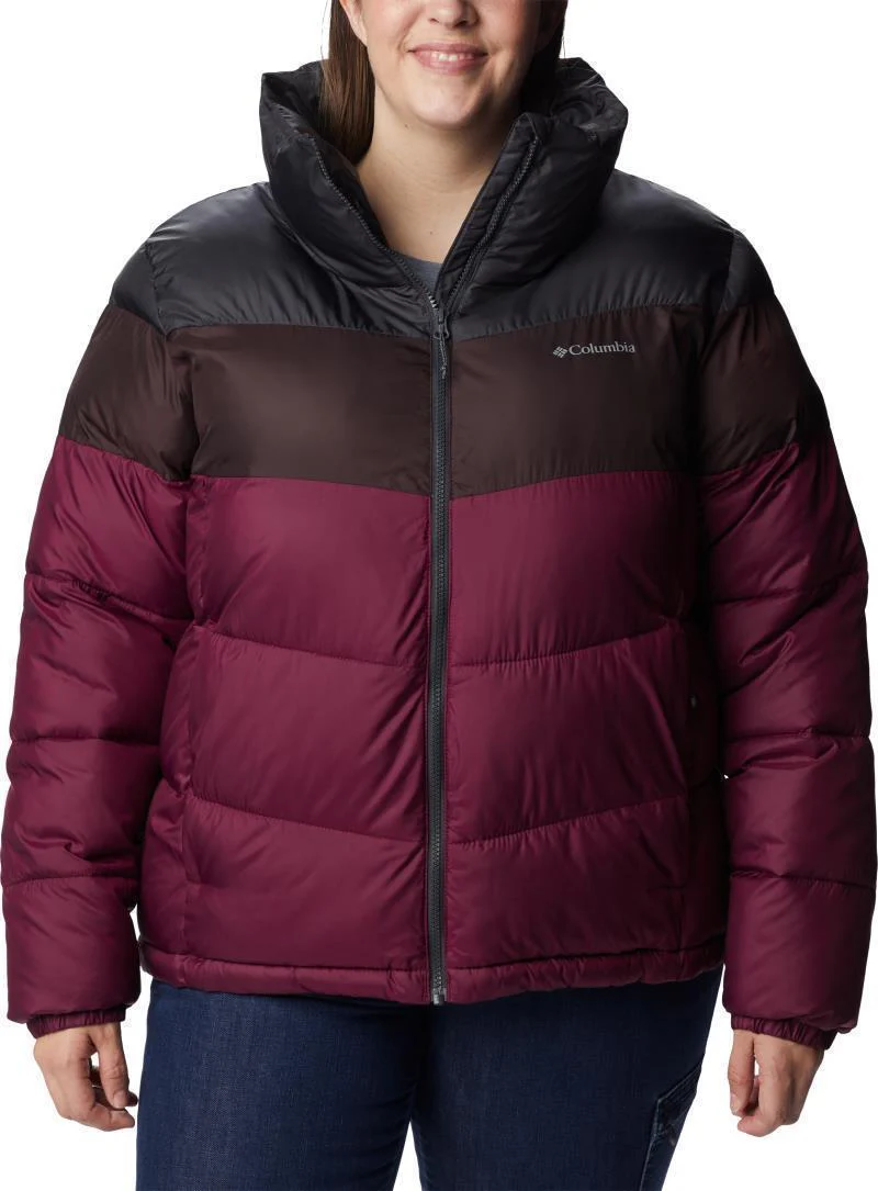 Puffect Color Blocked Jacket - Plus - Womens - Image 15