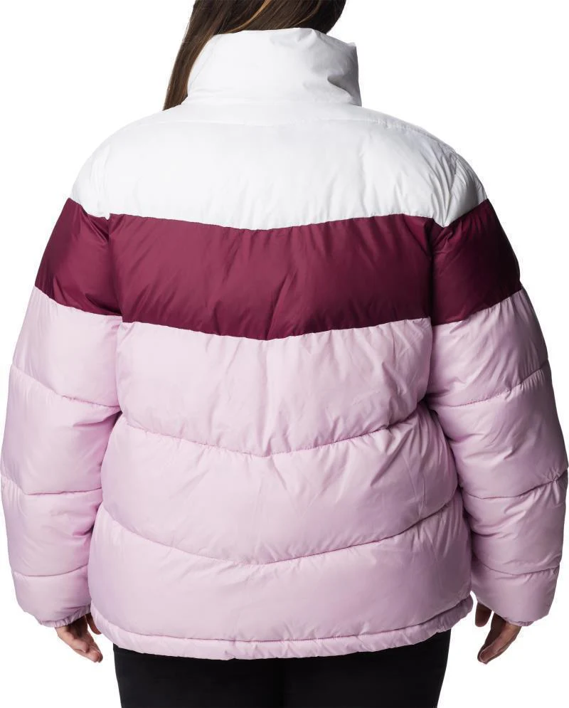 Puffect Color Blocked Jacket - Plus - Womens - Image 23