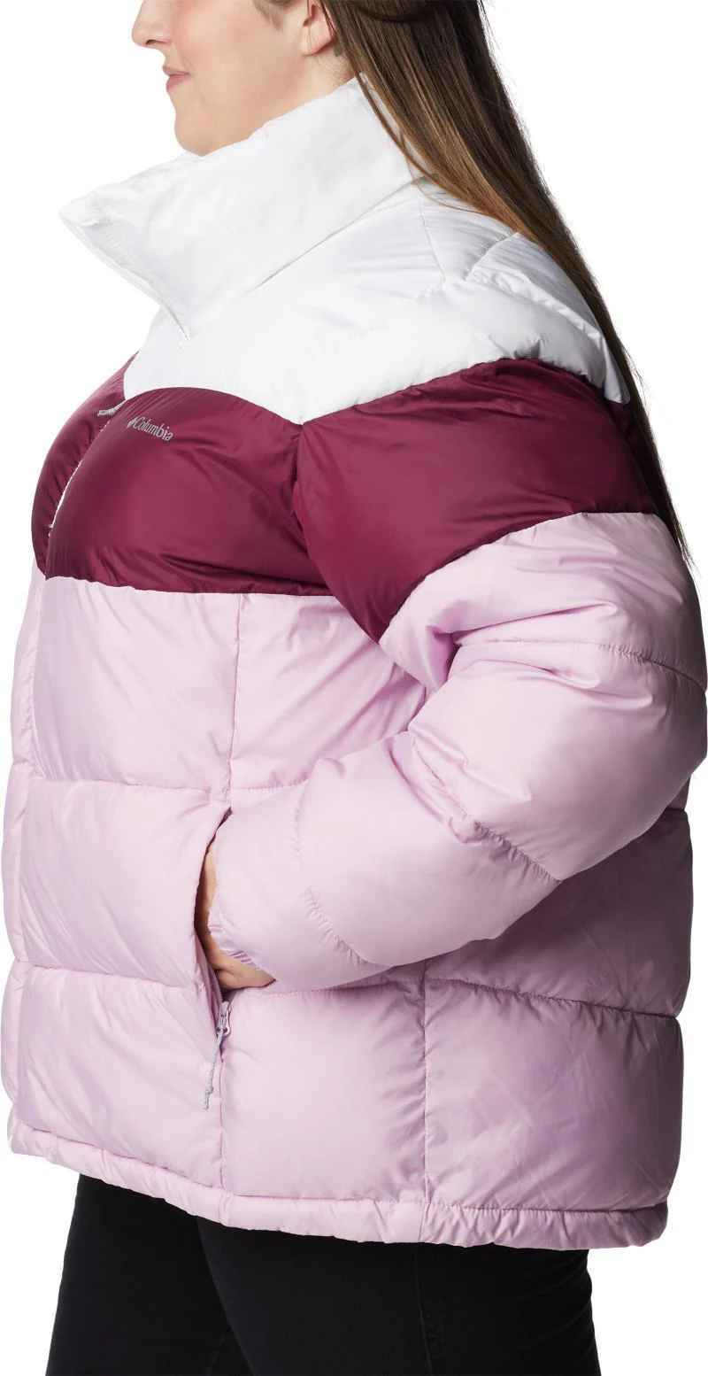Puffect Color Blocked Jacket - Plus - Womens - Image 26