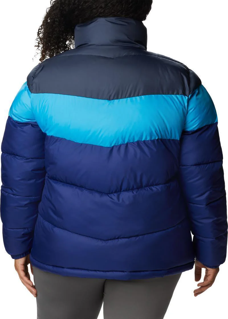 Puffect Color Blocked Jacket - Plus - Womens - Image 29