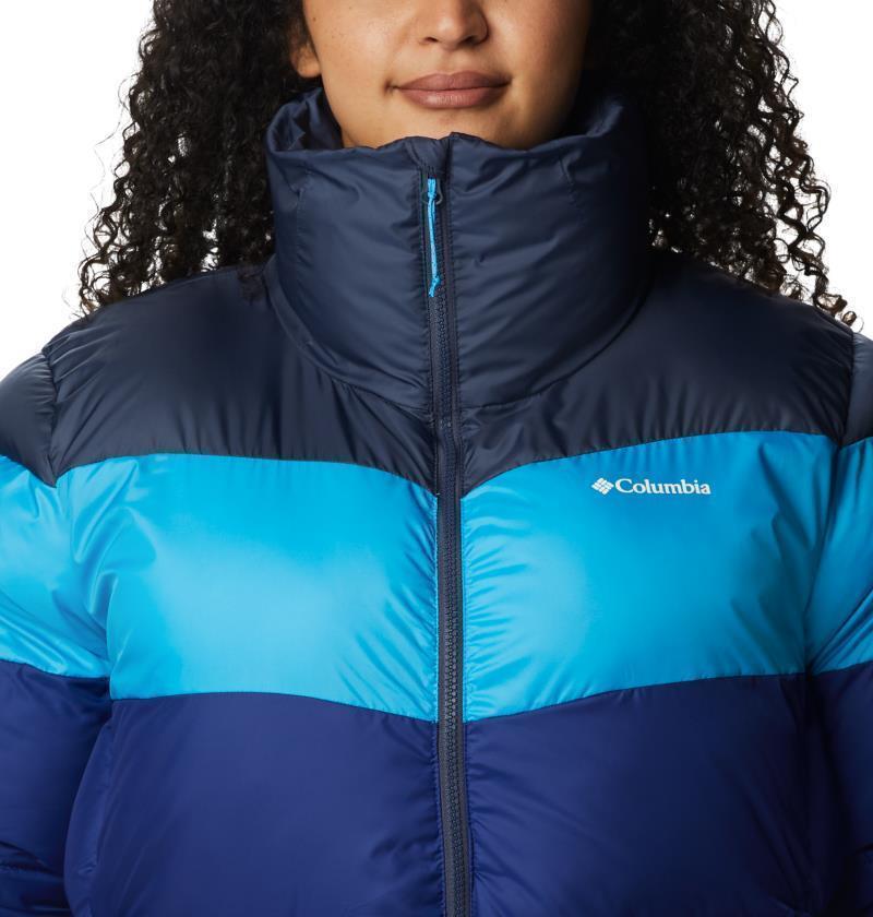 Puffect Color Blocked Jacket - Plus - Womens - Image 33