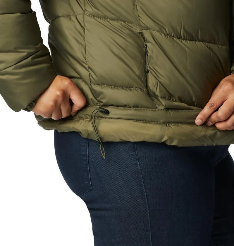 Puffect Color Blocked Jacket - Plus - Womens - Image 41