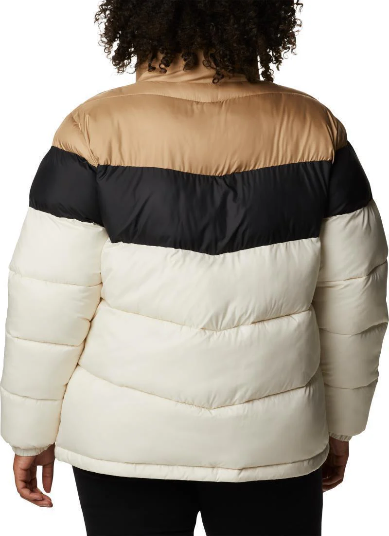 Puffect Color Blocked Jacket - Plus - Womens - Image 43
