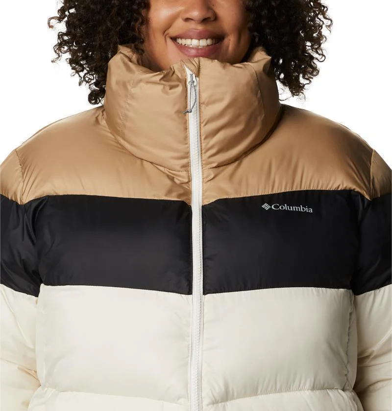Puffect Color Blocked Jacket - Plus - Womens - Image 47
