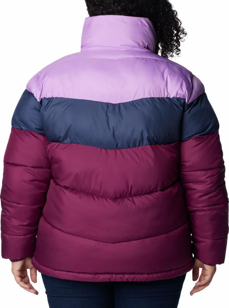 Puffect Color Blocked Jacket - Plus - Womens - Image 52