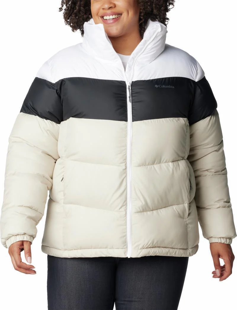 Puffect Color Blocked Jacket - Plus - Womens - Image 57