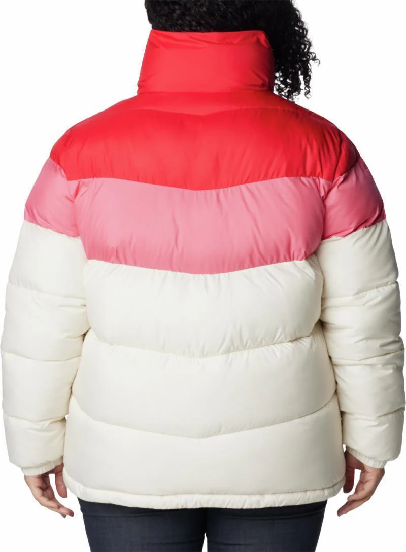Puffect Color Blocked Jacket - Plus - Womens - Image 60
