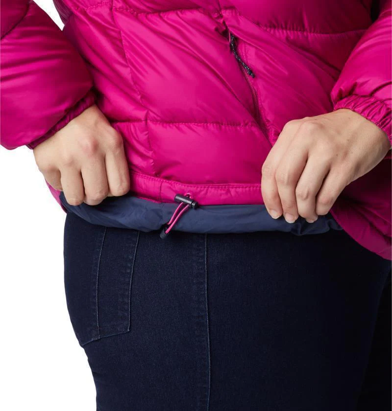 Puffect Color Blocked Jacket - Plus - Womens - Image 7