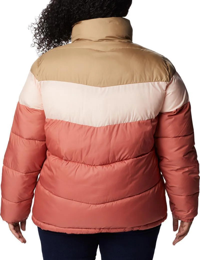 Puffect Color Blocked Jacket - Plus - Womens - Image 9