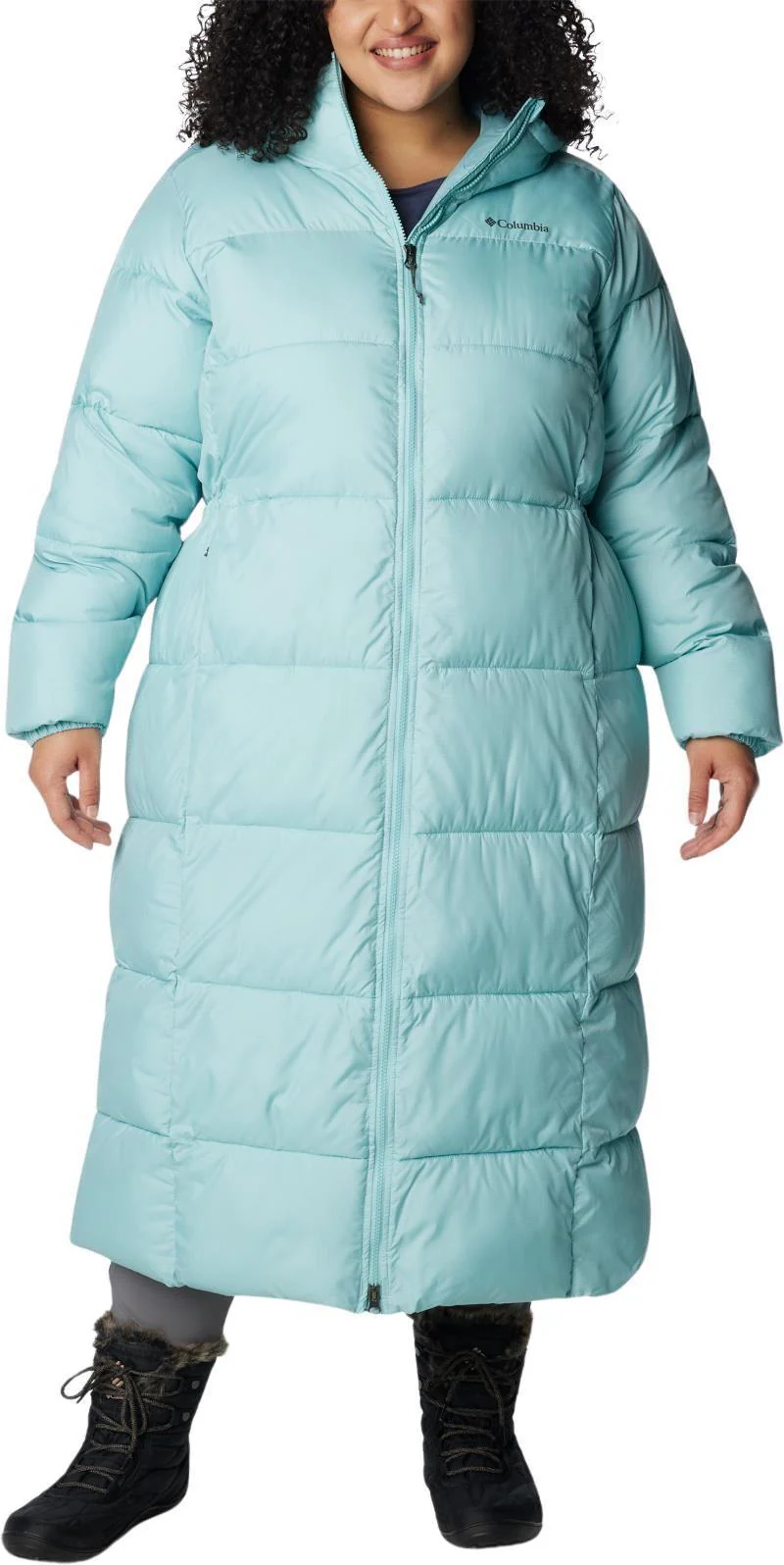 Puffect Long Jacket - Plus - Womens
