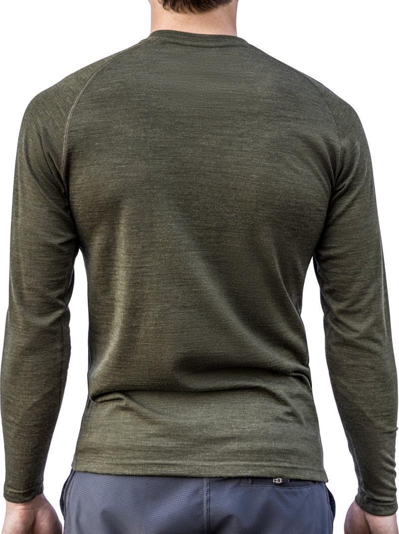 PURE Tree 100% Merino Wool LS T-Shirt - Mens - Image 2