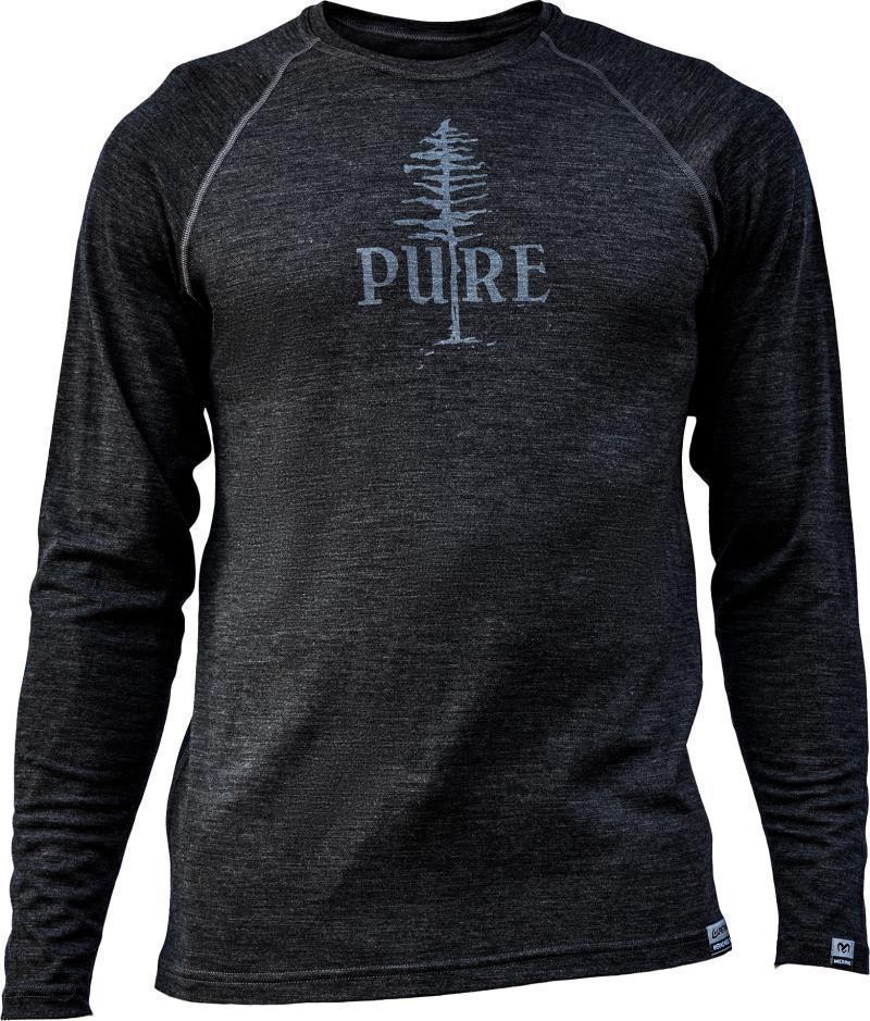 PURE Tree 100% Merino Wool LS T-Shirt - Mens - Image 5