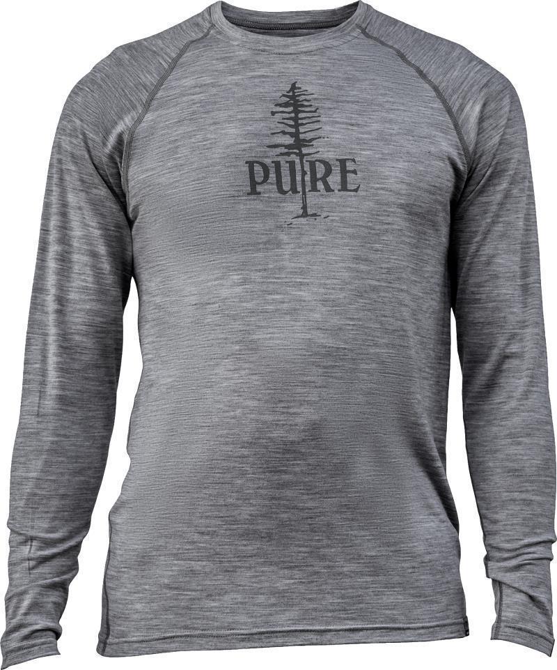 PURE Tree 100% Merino Wool LS T-Shirt - Mens - Image 7