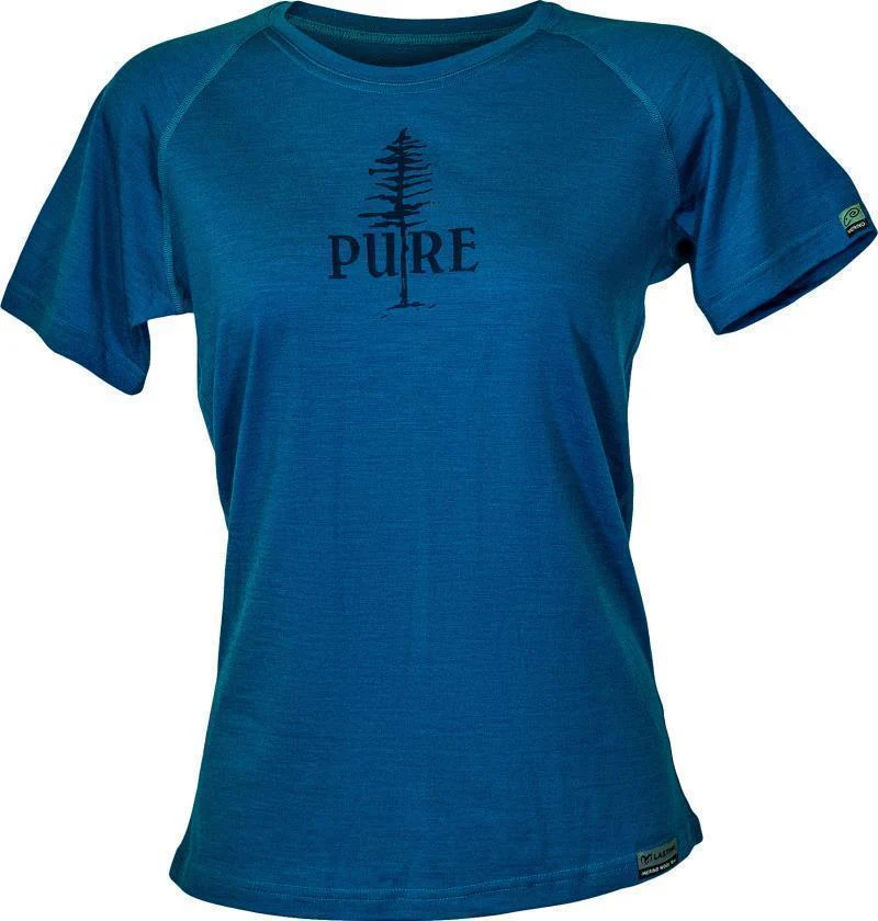 PURE Tree 100% Merino Wool SS T-Shirt 160 - Womens - Image 4
