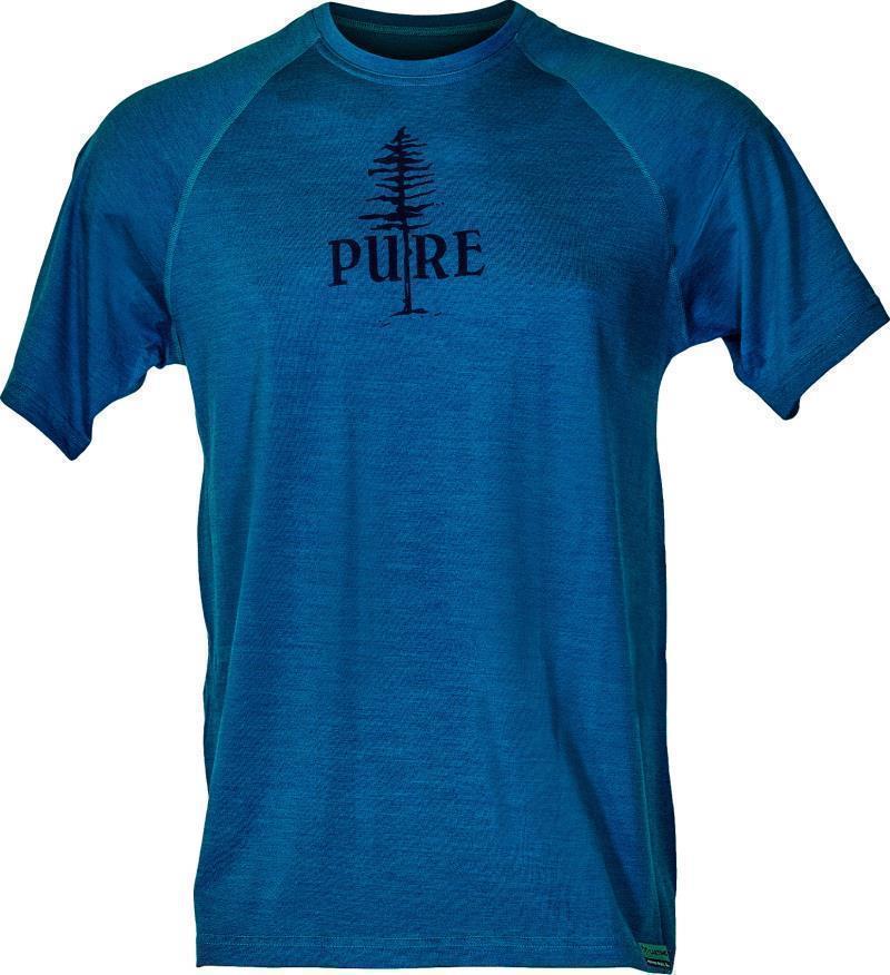 PURE Tree 100% Merino Wool SS T-Shirt - Mens - Image 2