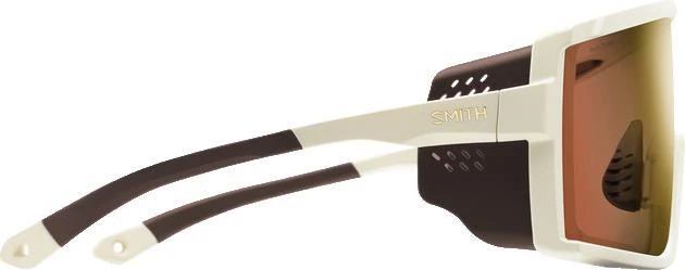 Pursuit, CT Matte Bone Frame, ChromaPop Glacier Photochromic Copper To Gray With Gold Mirror Lens - Image 3