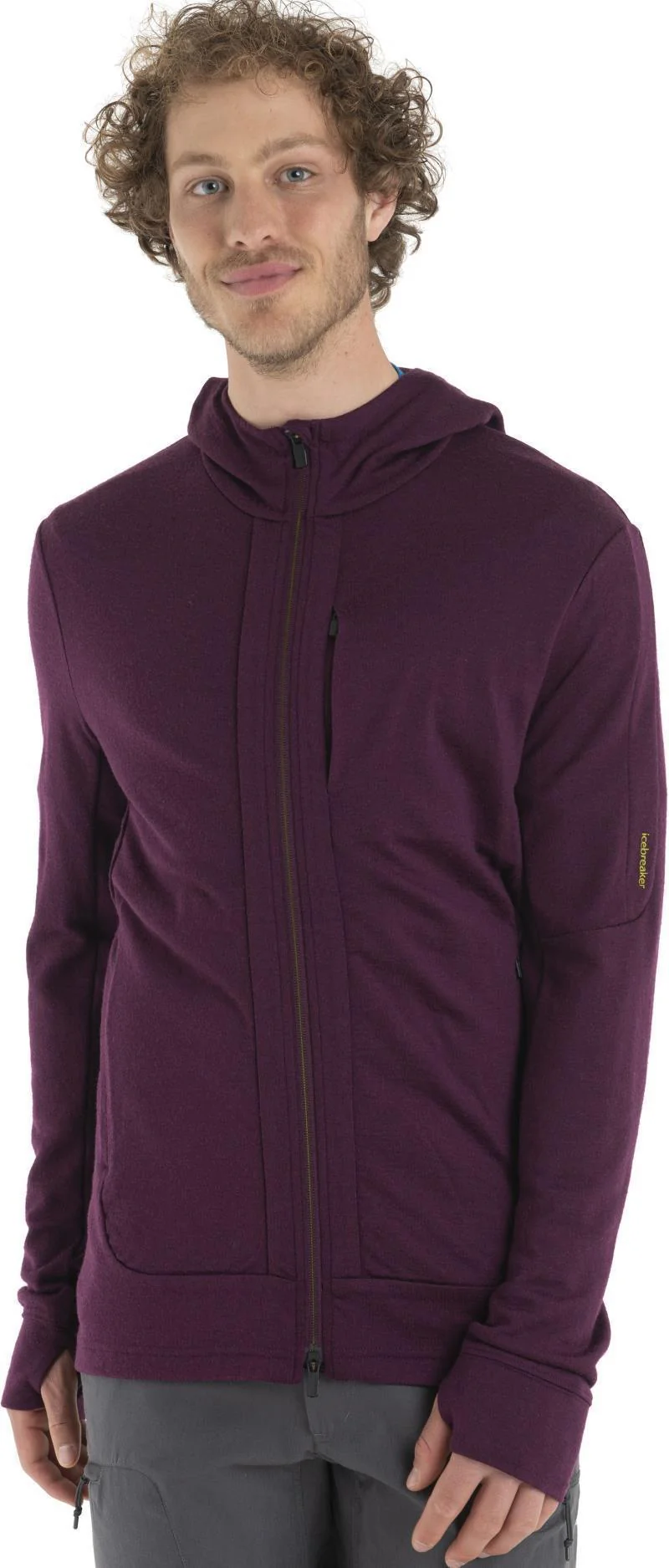 Quantum III LS Zip Hoodie - Mens - Image 29