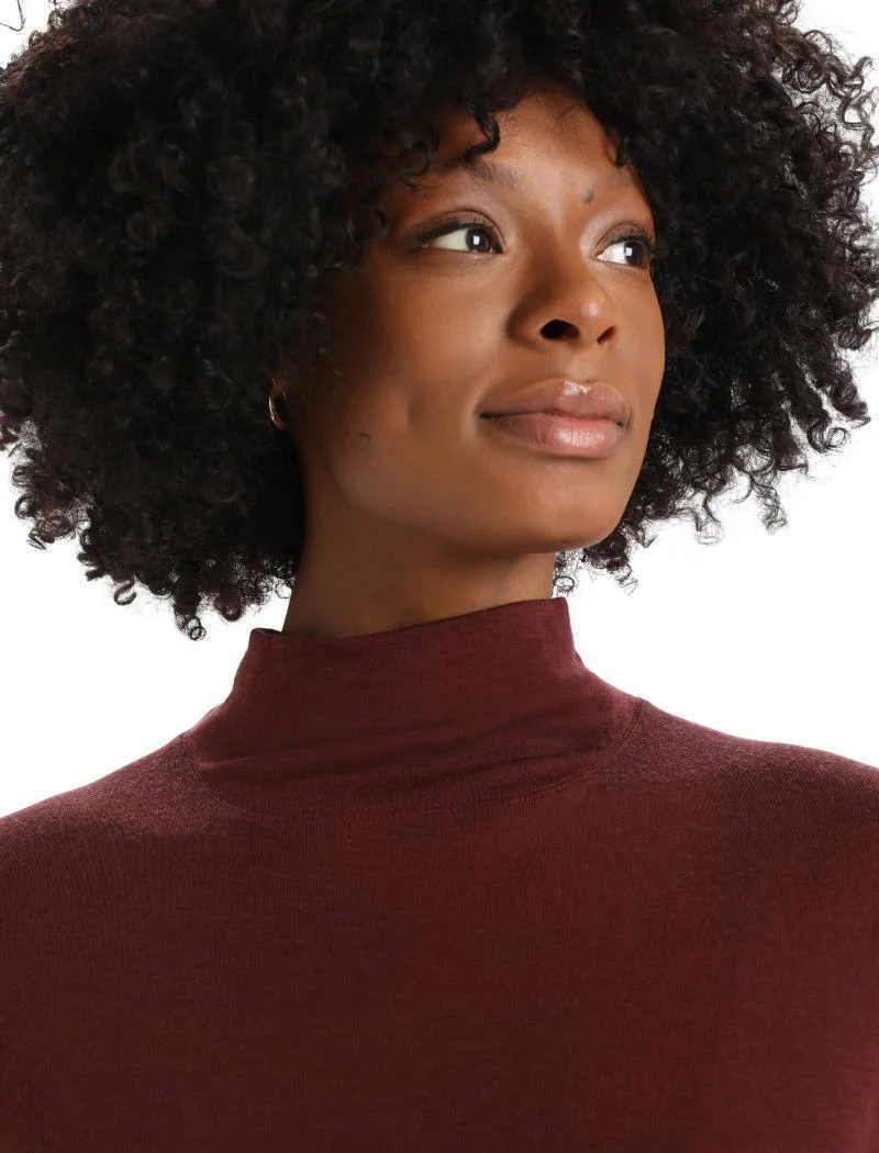 Queens LS High Neck Bodysuit - Womens - Image 4