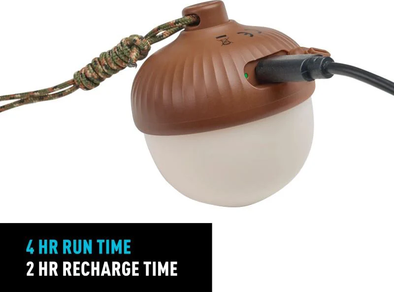 Radiant NutLit Rechargeable Lantern - 50 Lumens - Image 2