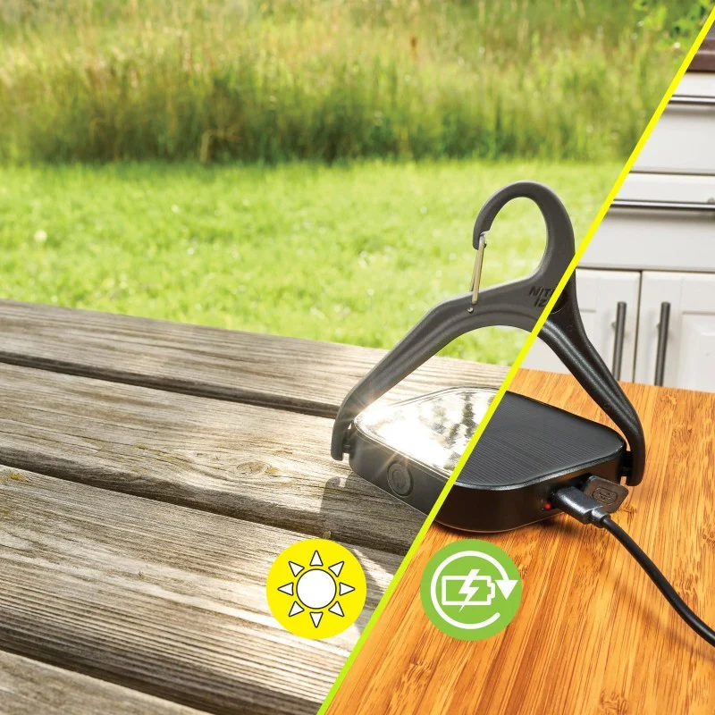 Radiant Revolve Rechargeable + Solar Lantern - 90 Lumens - Image 3