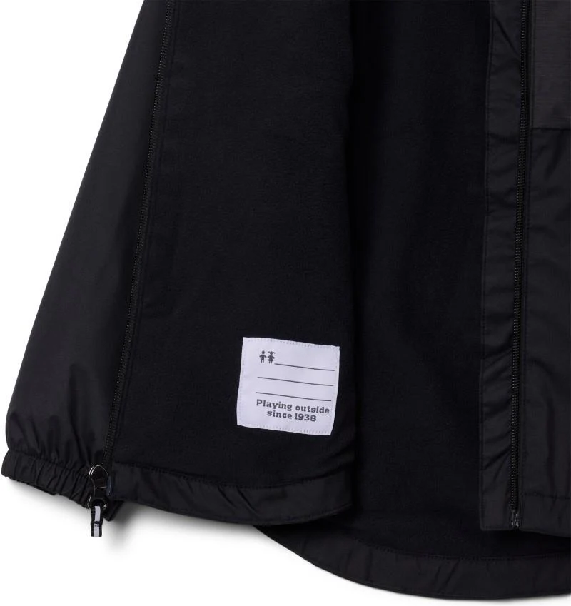 Rainy Trails III Fleece Lined Jacket - Youth Girls - Image 3