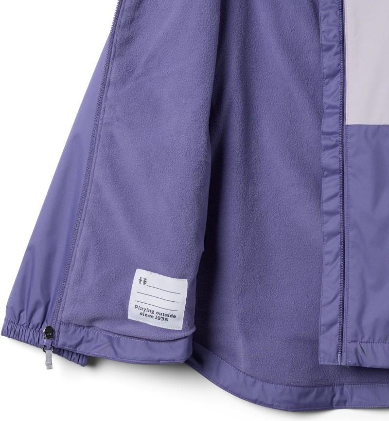 Rainy Trails III Fleece Lined Jacket - Youth Girls - Image 9