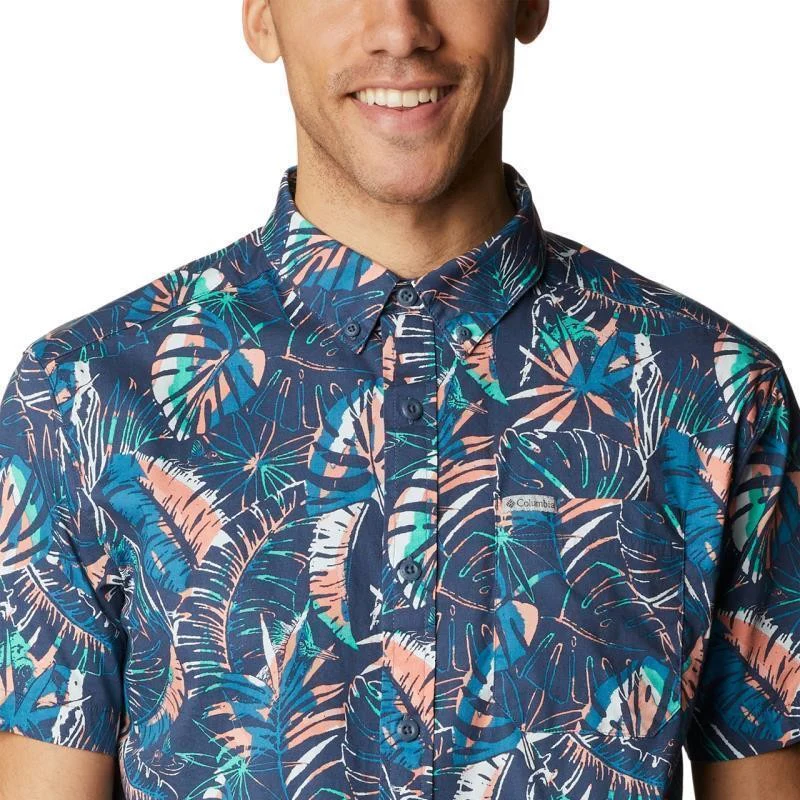 Rapid Rivers Printed SS Shirt, Tall - Mens - Image 10