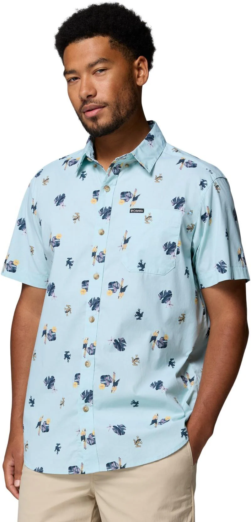 Rapid Rivers Printed SS Shirt, Tall - Mens - Image 101