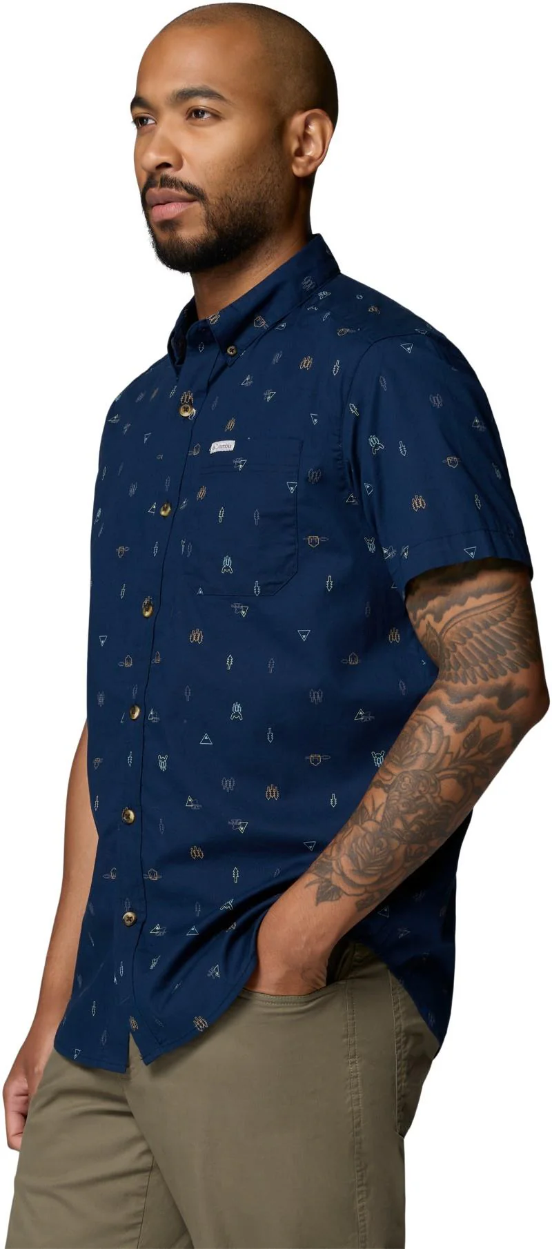 Rapid Rivers Printed SS Shirt, Tall - Mens - Image 113