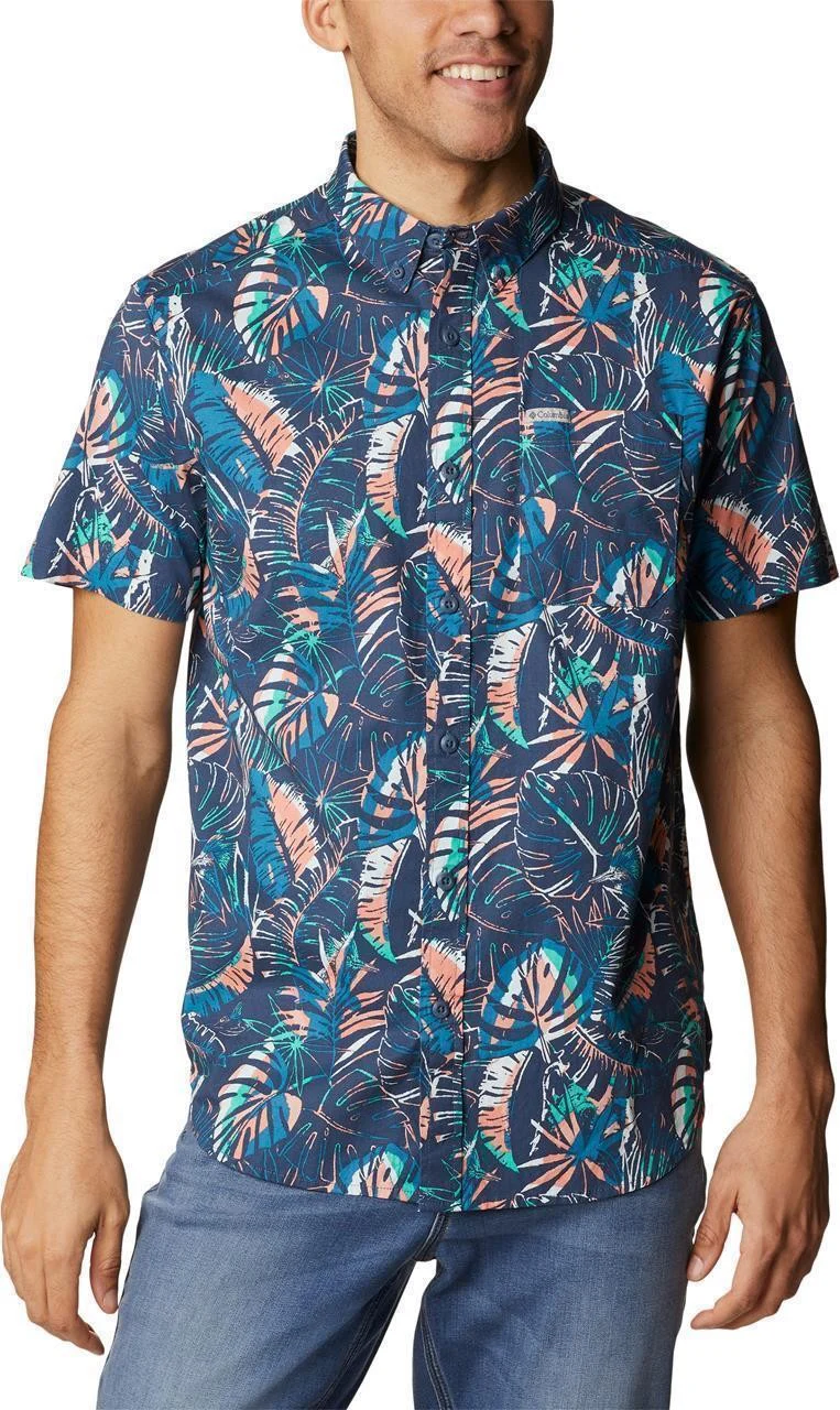 Rapid Rivers Printed SS Shirt, Tall - Mens - Image 6
