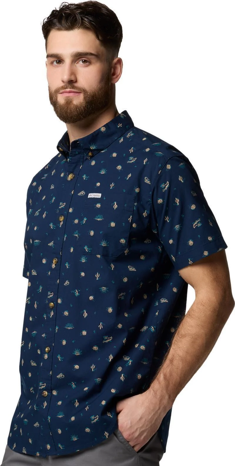 Rapid Rivers Printed SS Shirt, Tall - Mens - Image 78