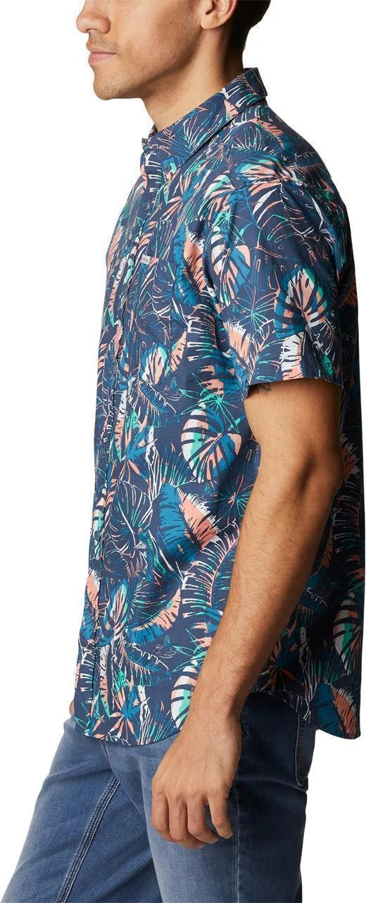 Rapid Rivers Printed SS Shirt, Tall - Mens - Image 8