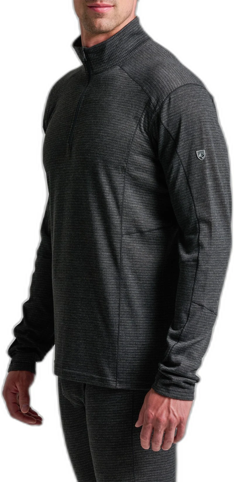 Reactiv Lite Grid 1/4 Zip - Mens - Image 2