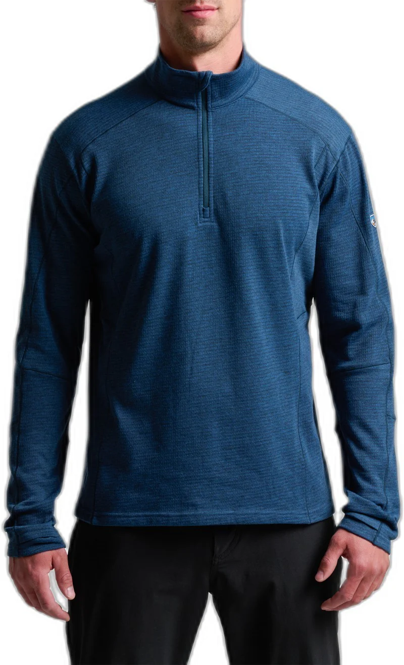 Reactiv Lite Grid 1/4 Zip - Mens - Image 4