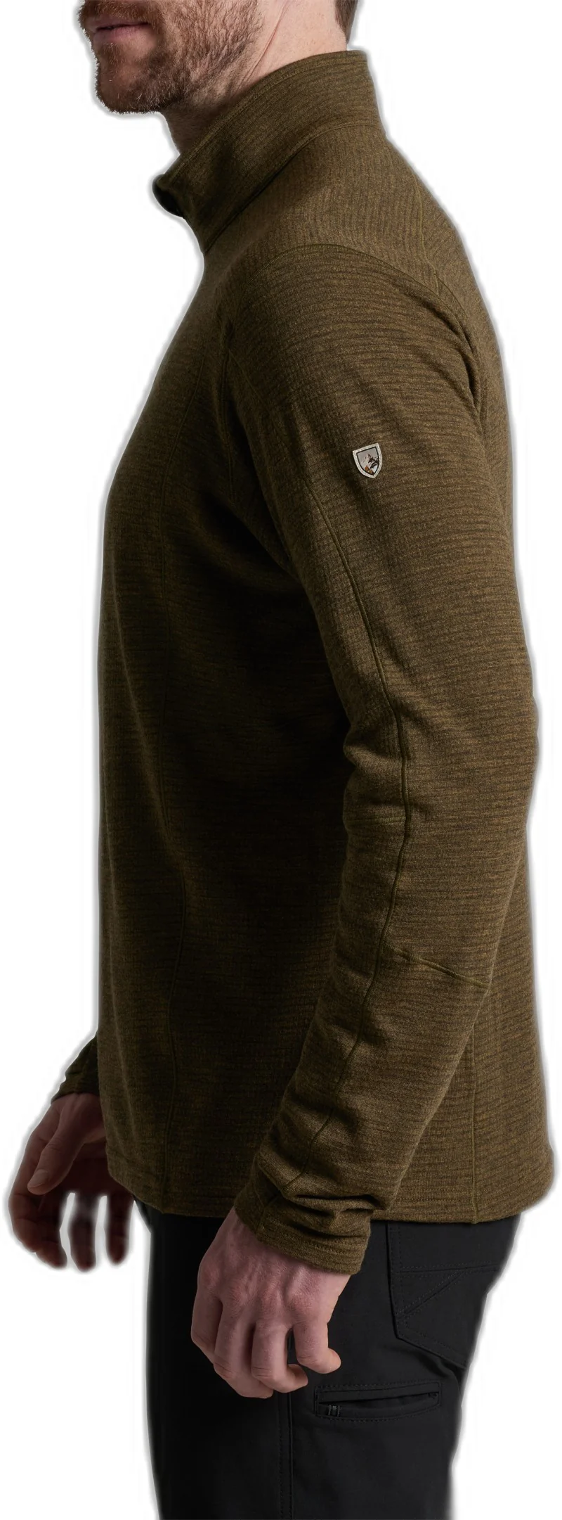 Reactiv Lite Grid 1/4 Zip - Mens - Image 8